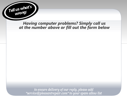 Tell Us What's Wrong